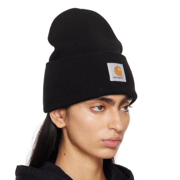 NWOT Carhartt Acrylic Watch Hat in Black One Size - Picture 2 of 10